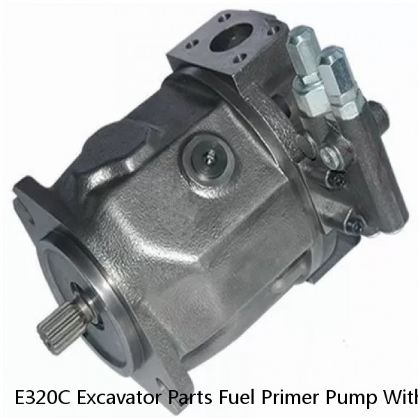 E320C Excavator Parts Fuel Primer Pump With Gasket 1052508 4W0788 4N2511 6N6800 For Caterpillar