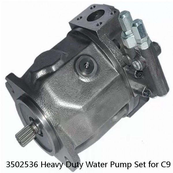 3502536 Heavy Duty Water Pump Set for C9 Tractor D6R Loader 973C #1 small image