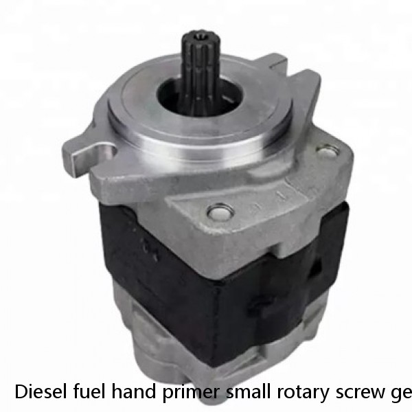Diesel fuel hand primer small rotary screw gear pump for 105-2508 #1 image