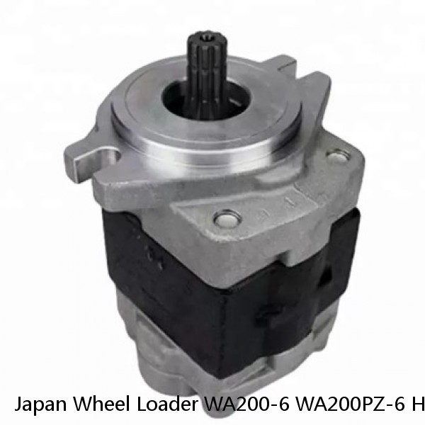 Japan Wheel Loader WA200-6 WA200PZ-6 Hydraulic Gear Pump 705-56-26090 #1 image