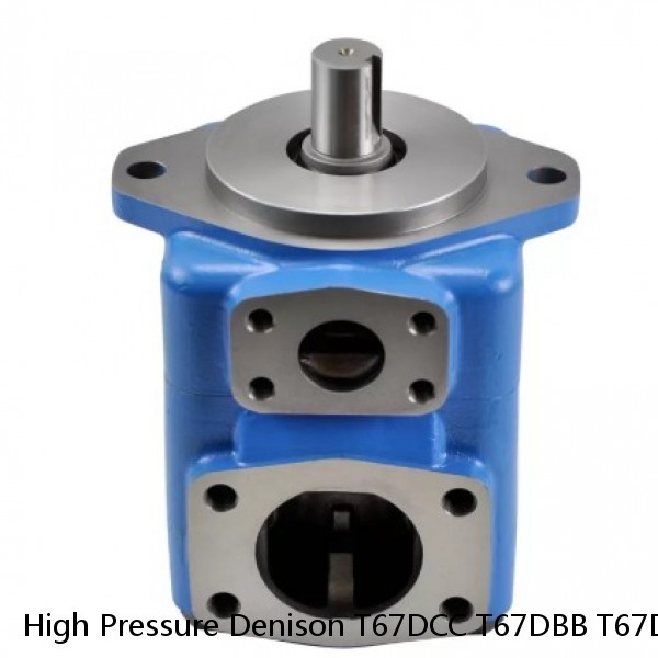 High Pressure Denison T67DCC T67DBB T67DDC T67DDCS Hydraulic Triple Vane Pump #1 image